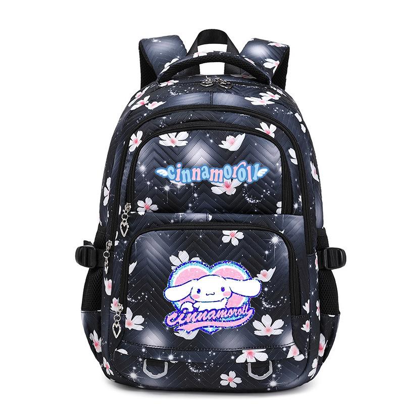 Japanese Cartoon Pattern Printed Backpack, Youth Student Schoolbag, Puppy Pattern Schoolbag, Large Capacity
