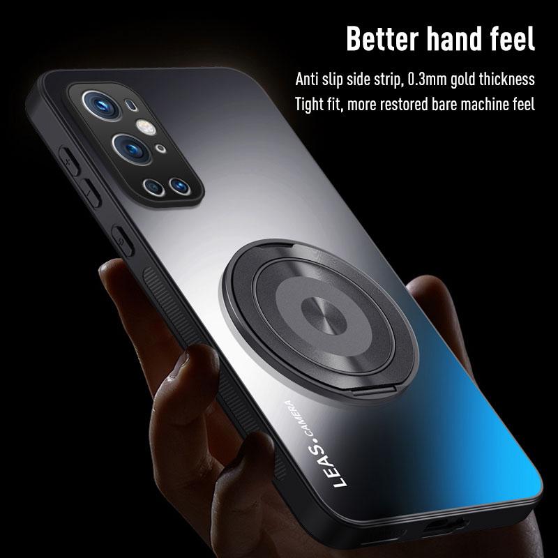 For Oneplus 13 13R 13S 12 12R 11 11R 10T 10R 10 9 8 Pro 9R 9RT 8T Magnetic Ring Stand Back Phone Case Magsafe Ring Protect Cover