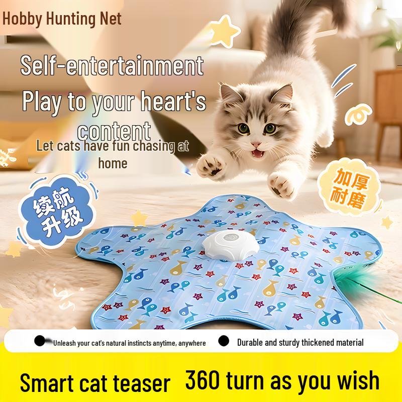 Interactive Electric Cat Teaser Toy