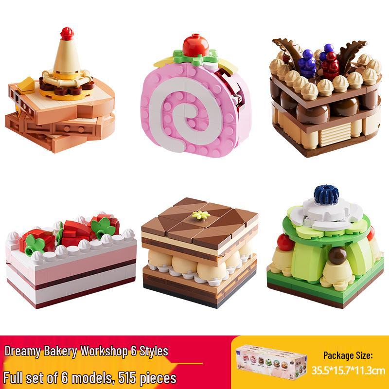 Hope Building Blocks: Kids' Educational Mousse Cake Baking Assembly Toy