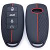 Silicone Car Key Case Cover For Chery Omoda C5 5 Fx 7 Tiggo 8 Plus 8 Pro 7 Pro Arrizo 5 Plus Auto Accessories