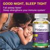 Night Time Fast Dissolve Capsules, Strawberry Flavor, Vegetarian Dietary Supplement, 120 Count
