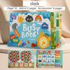 Montessori Baby Busy Book My First Quiet Book Paste Early Learning Education Toy Children Toy Matching Game For Babies 2 3 Years