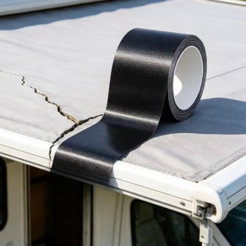 RV Roof Repair Tape Weatherproof UV Resistant Instant Seal Temperature Resistant for Motorhomes Caravans Camping Trailers