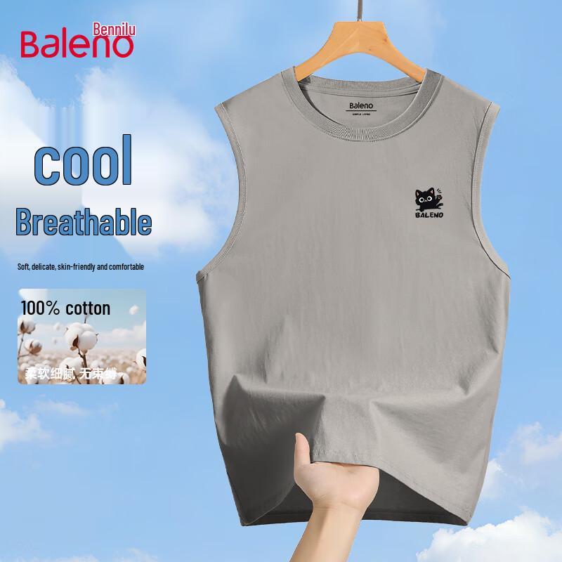 Baleno Men s Heavyweight Cotton Vest 4XL