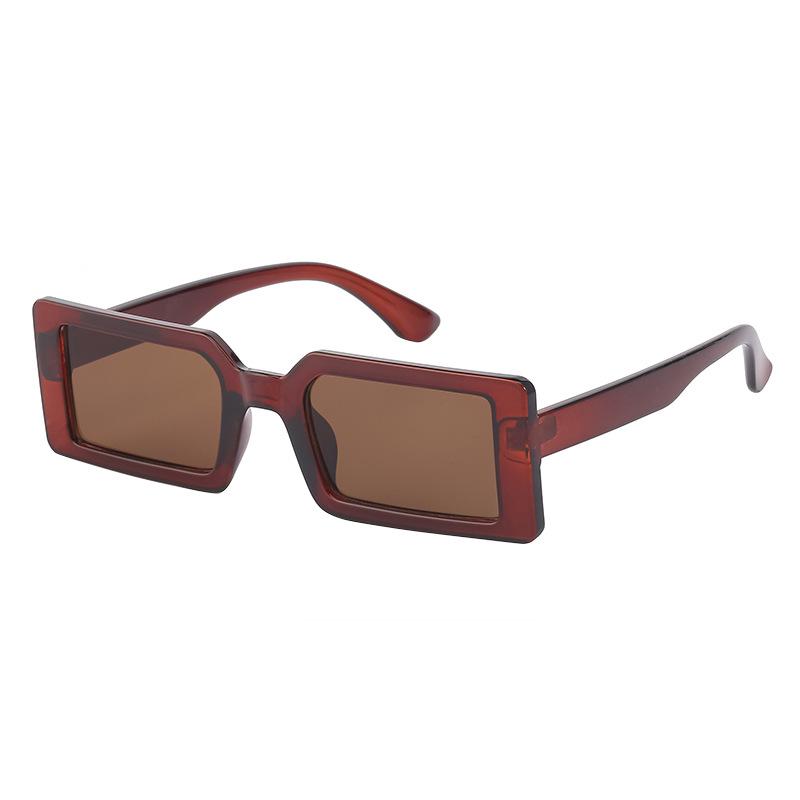 Small Frame Sunglasses Women'S Box Sunglasses Women'S Sunglasses