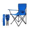 Portable Folding Camping Chair with Armrests for Outdoor Fishing and Beach Leisure