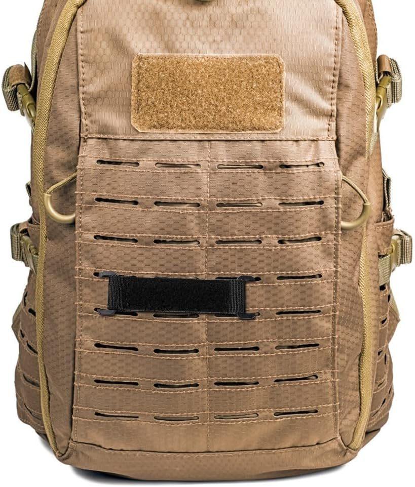 MOLLE System Attachment Hook and Loop Panel Tactical Patches Board Vest Backpack Convenient ID Patch Badge Pad Converter Strips