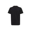 Adidas T-Shirt Round Neck Short Sleeve Letter Black Kids tops IC6855