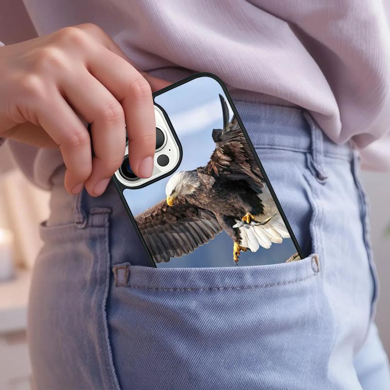 Birds Of Prey Condor Phone Case For iPhone 17 Air 15 16e 14 13 Pro Max Coque 12 11 Pro Max PLUS cover