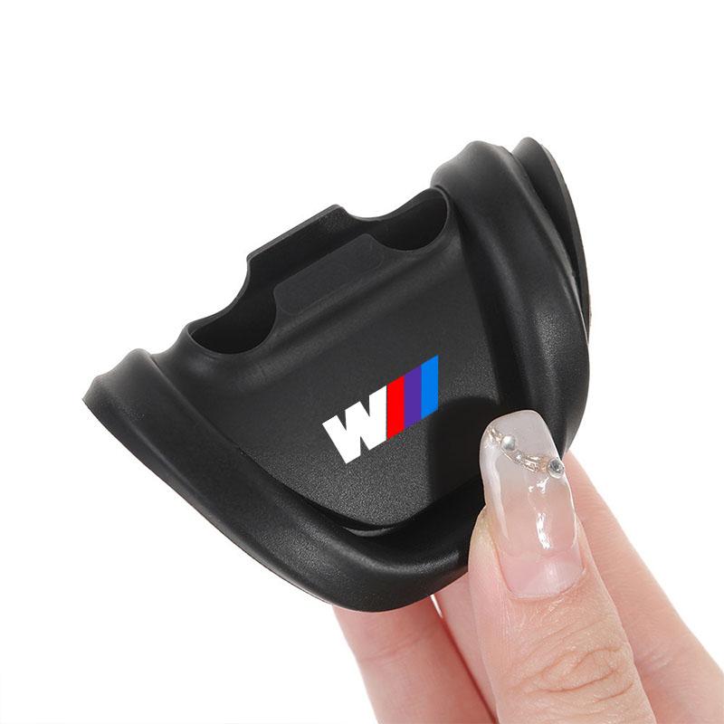 4pcs M LOGO Car Door Lock Cover Silicone Protector Auto Accessory for BMW E38 E39 E46 E53 E60 E61 E64 X7 X3 X4 X5 X6 3 4 5 6 7 Series Z4 M M3 M5 M6
