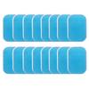 16Pcs Hydrogel Replacement Gel Pad High Conductivity Hip Trainer Gel Pad Set Fitness Gel Pad Muscle Stimulator Gel Pad