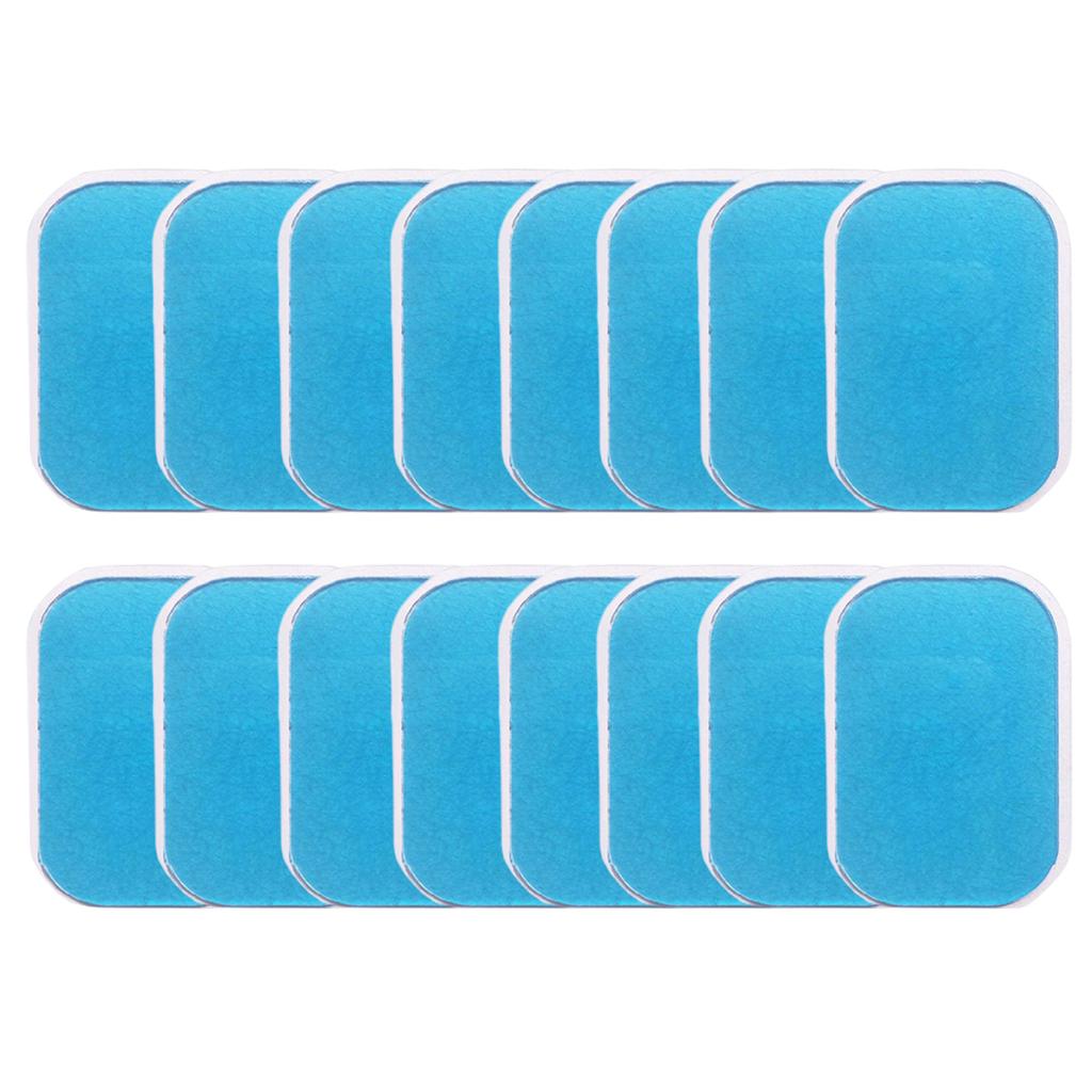 16Pcs Hydrogel Replacement Gel Pad High Conductivity Hip Trainer Gel Pad Set Fitness Gel Pad Muscle Stimulator Gel Pad