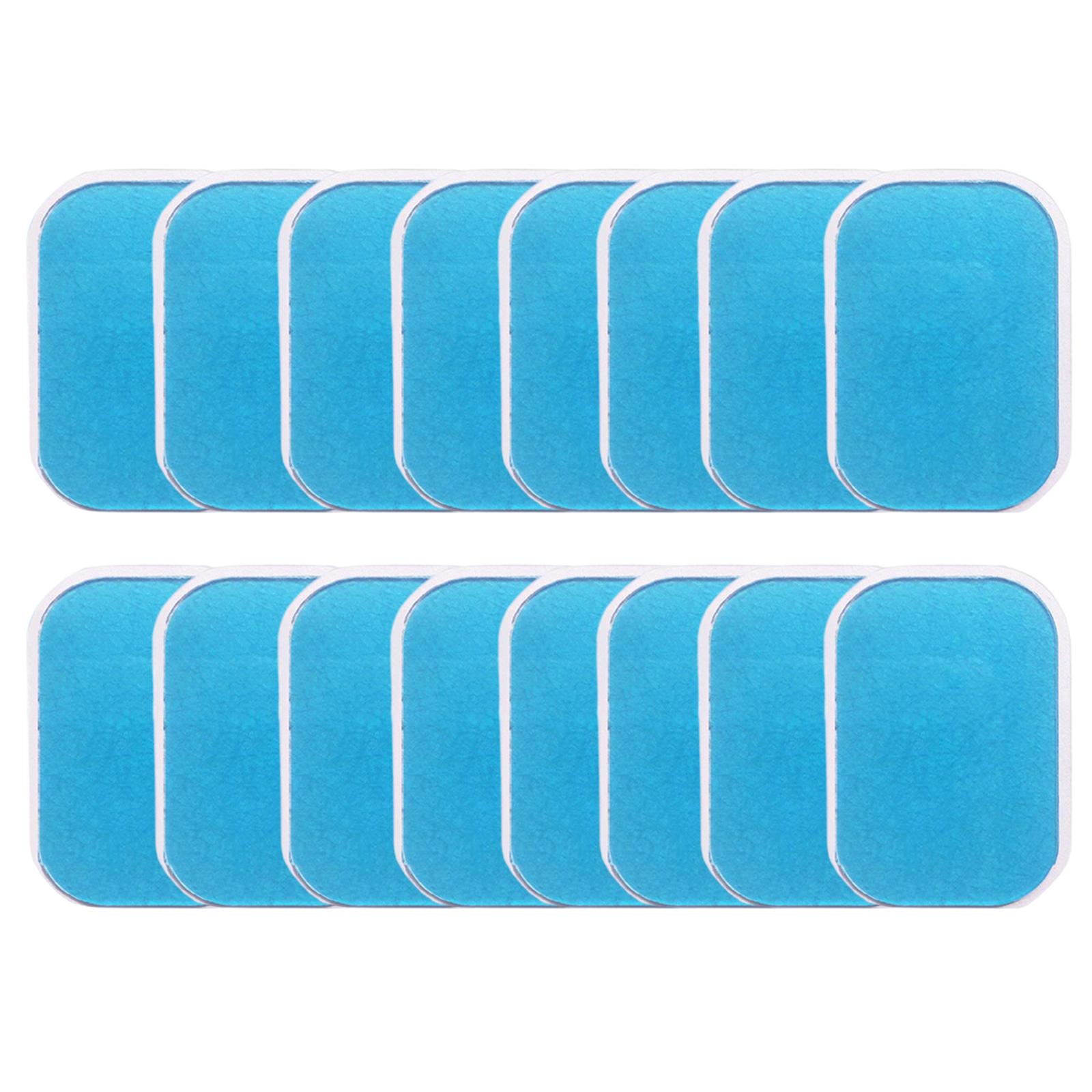 

16 шт. фитнес-гелевых подушечек для стимулятора мышц, гелевых подушечек для замены гидрогелевых гелевых подушечек, высокопроводящих гелевых подушечек для тренажера бедер