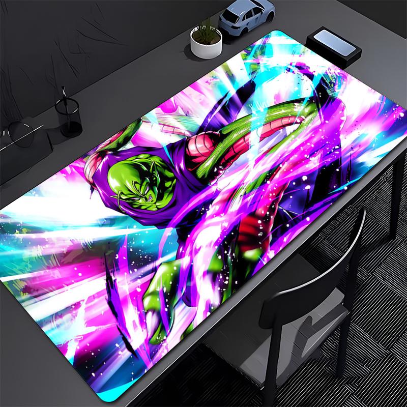 Dragon Ball Piccolo Mouse Pad big Computer Office Game Table Mats Anti-slip Gaming Keyboard coaster Long Desk Pads game Mousepad