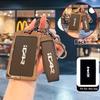 Car Key Case For Chery Icar V27 Reev Accessories  Car-Styling Keychain Remote Cover Shell Housing Ring Holder Fob