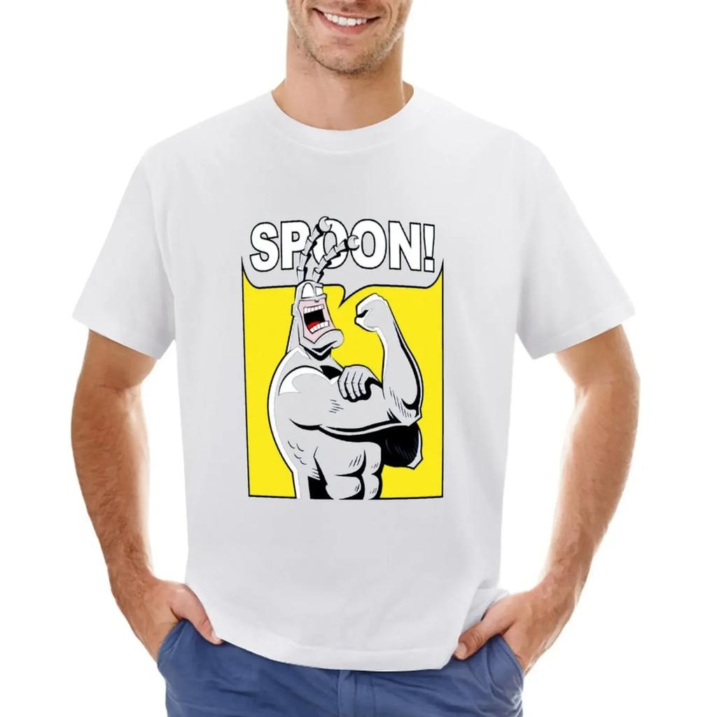 SPOON! The Tick T-shirt anime boys animal print for a boy sweat shirts,