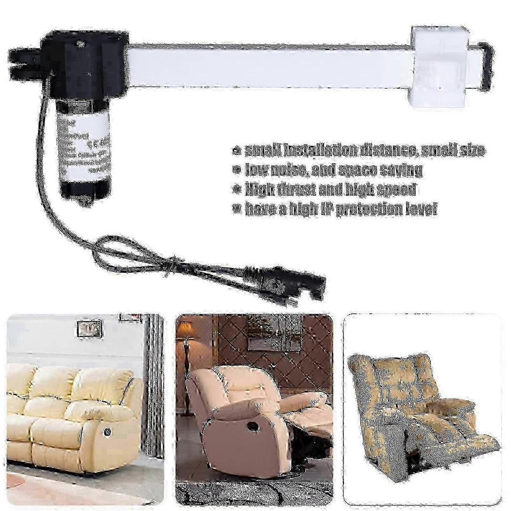 Motor de Silla Reclinable Eléctrica Actuador DC 29V con Accesorios de Fijación para Silla Elevadora