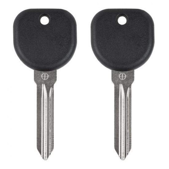 2 Replacement For 2009-2017 Chevrolet Traverse / Buick Enclave Transponder Key