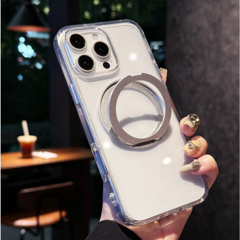 Hochtransparenter 360-Grad-Drehständer Geeignet für die IPhone 16ProMax Handyhülle