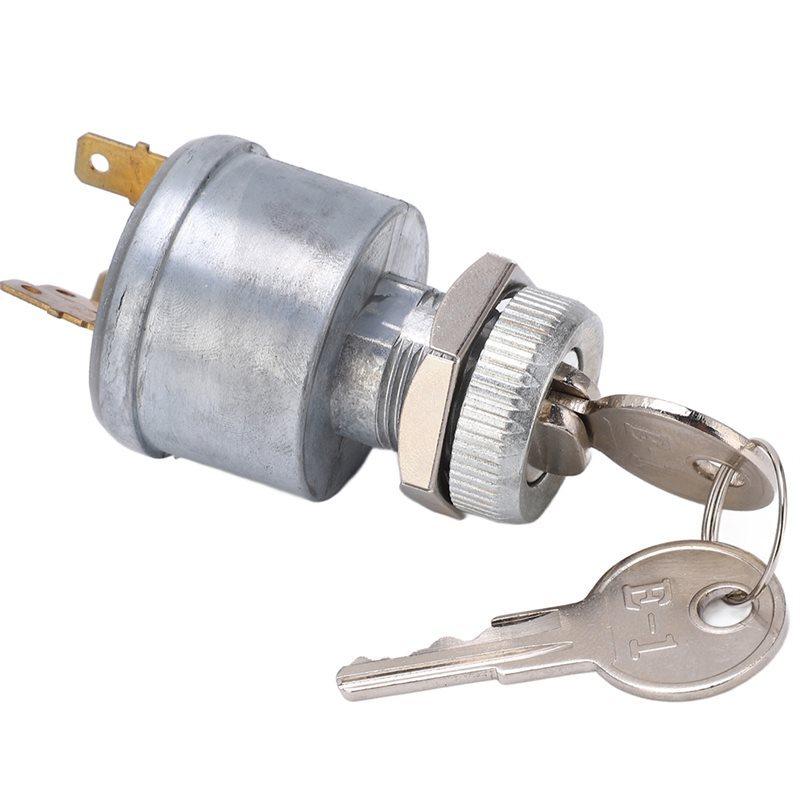 Replacement For EZGO TXT For Club Car Ignition Starter Switch With 2 Keys 33639G01 Golf Cart Start