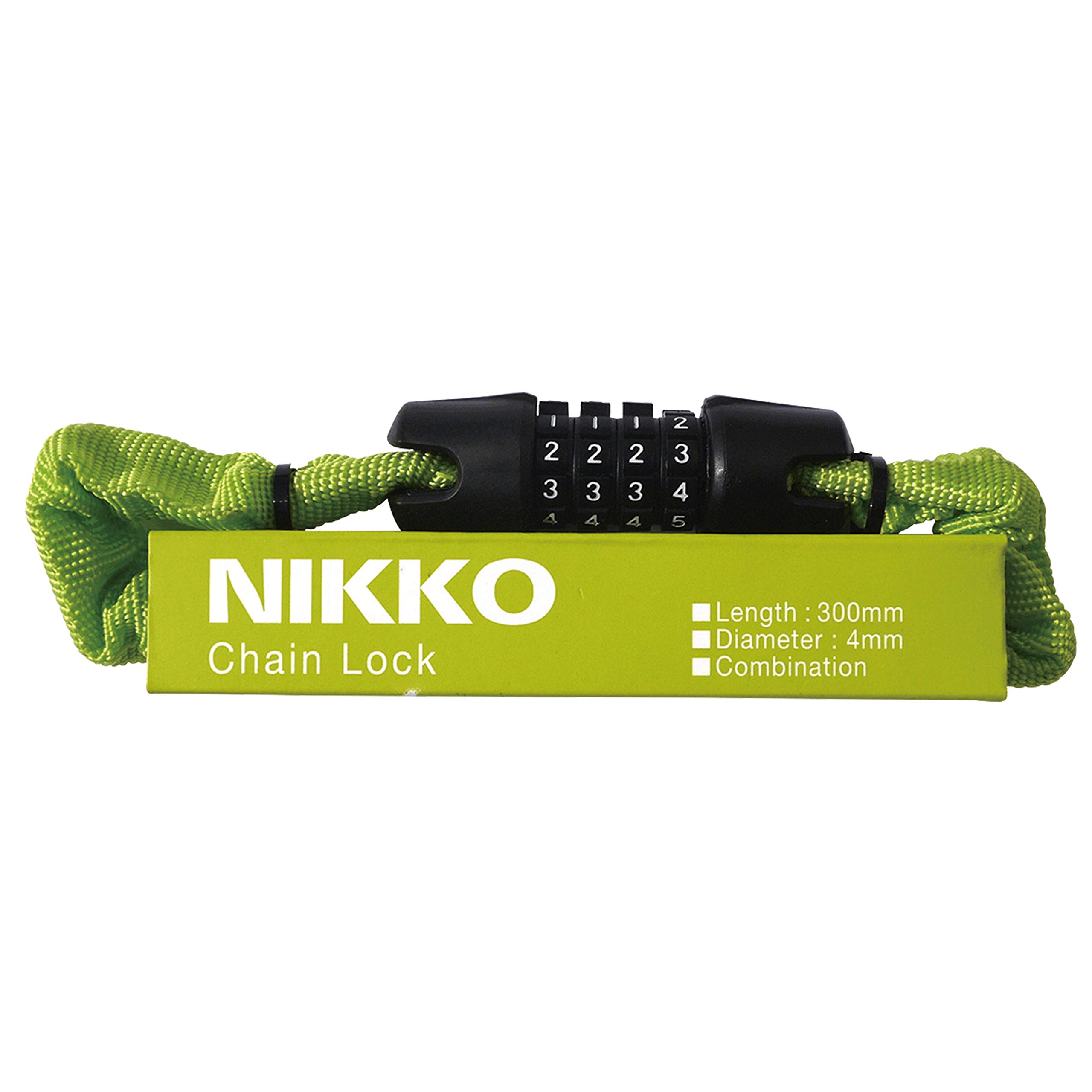 NIKKO Chain Lock Campus Green [N658C300/4×300mm] зелёный