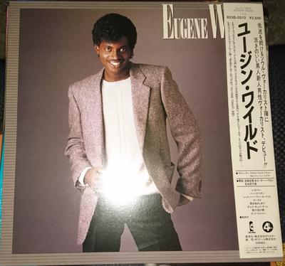 LP Record EUGENE WILDE  Eugene Wilde R25D2012PROMO ISLAND RECORDS 1984 Japan Obi SoulFunk Used