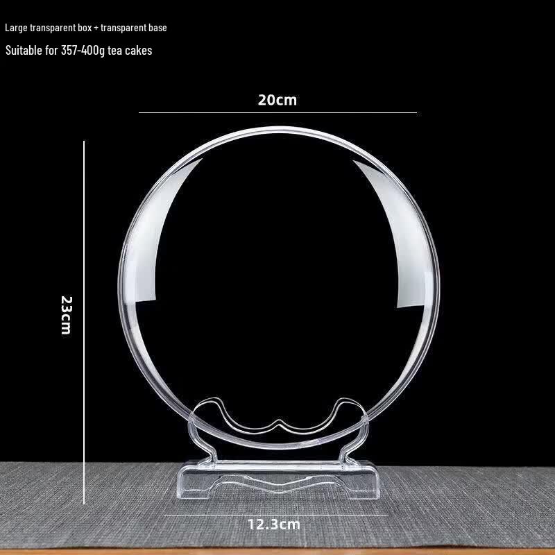 Transparent Pu er Tea Cake Storage Box