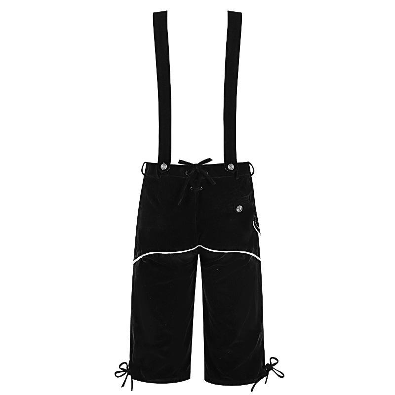 Oktoberfest Bavarian Men's Lederhosen with Suspenders