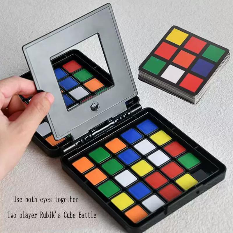 Kids Color Battle Square Race**Game Parent-Child Square**Desktop Puzzles Learning Educational Toys Anti Stress Boys Girls Gifts