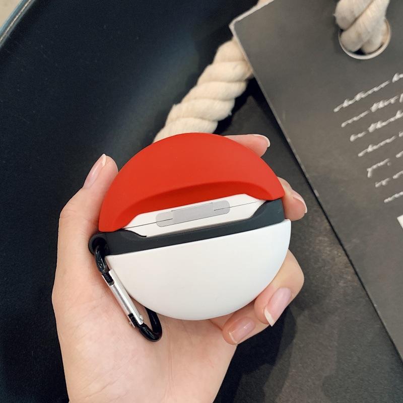 Ball für Airpods 4 3 2 1 Hülle Abdeckung, 3D Cartoon Anime Silikon Kopfhörer Schutzhülle für Airpods Pro 2 Hülle Funda