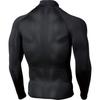 Under Armour Logo Print Mock Neck Slim Fit Long Sleeve T-Shirt Men Tops Black 1358645-001