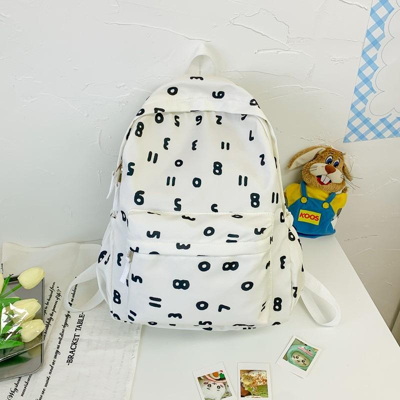 Schoolbag1011 New Korean Niche Backpack Ins Style High Value Student Schoolbag Large Capacity Commuter Leisure Backpack