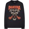 Pantera - Mouth For War - Langarm - Schwarzes T-Shirt
