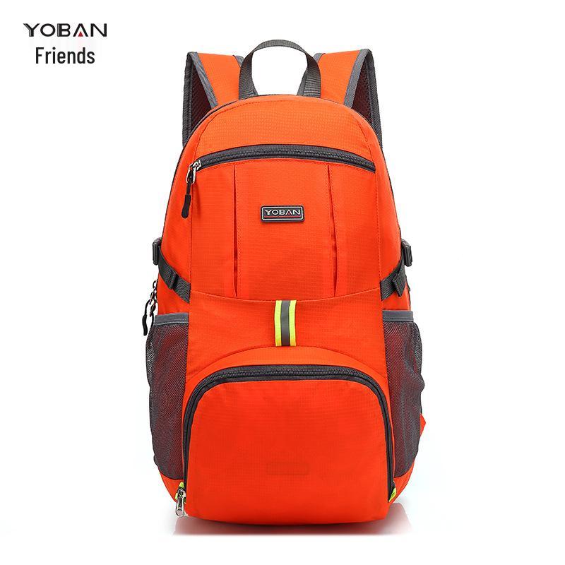 

Lightweight Foldable Waterproof Outdoor Sports Backpack for Travel, Cycling, Fitness, and Mountaineering оранжевый