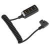 D Tap Male to 4 Port Dtap Female Splitter Power Cable Black D Tap Spring Cable Adapter for ARRI RED Cameras