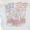 DREAM AMERICA'S TEAM 90s Old NBA Long sleeve Mock neck T-shirt Men's Used