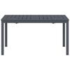 Patio Table Anthracite 180 x 80 x 74 cm