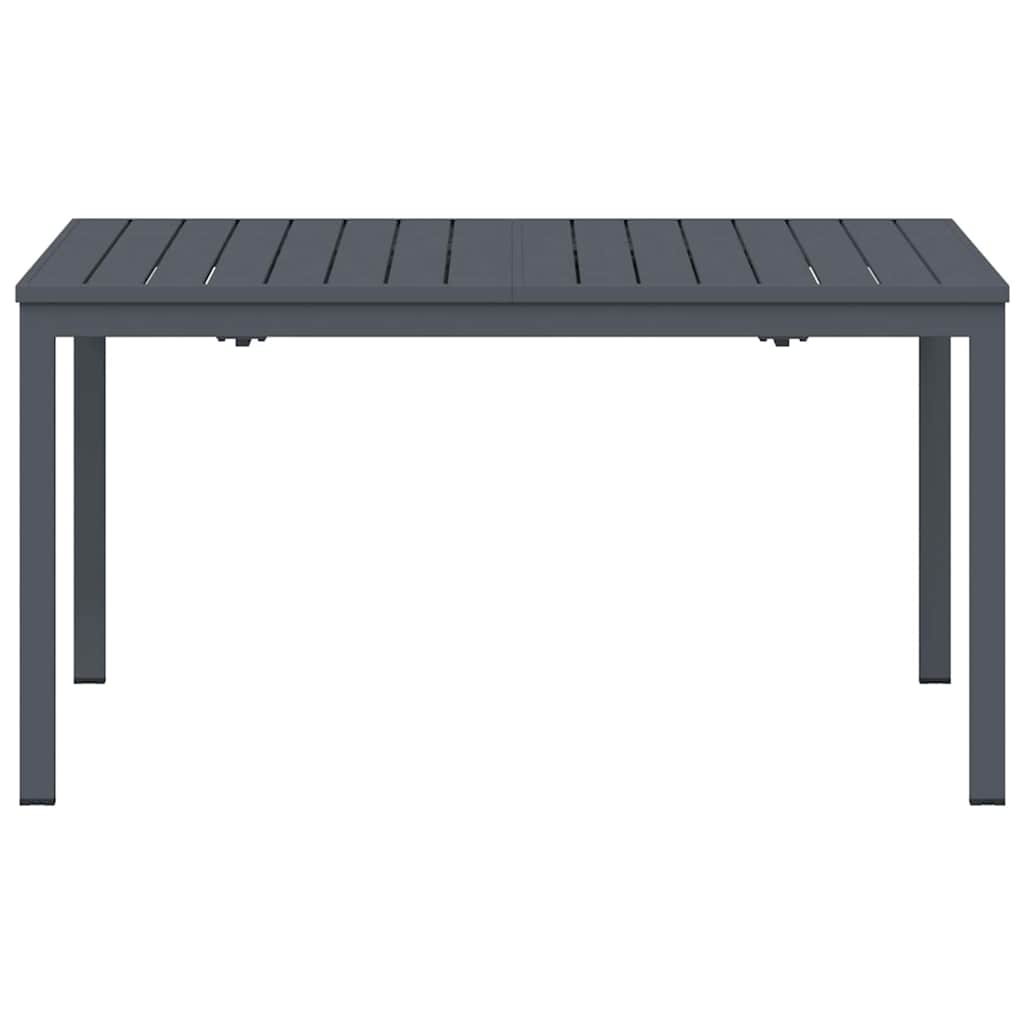 Patio Table Anthracite 180 x 80 x 74 cm
