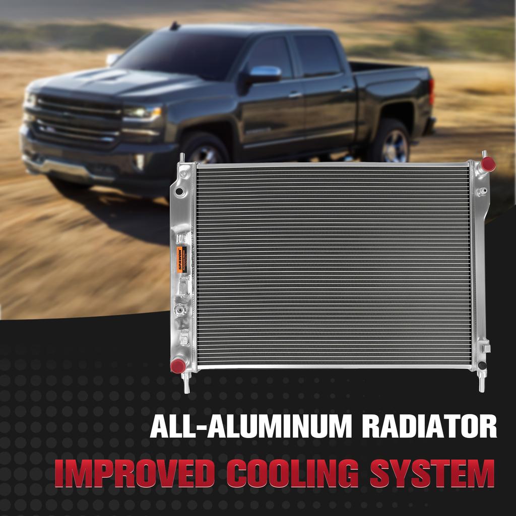 All Aluminum Radiator Replacement Cooling Radiator for Chevrolet Captiva Sport 2008-2015 for Saturn Vue 2008-2010