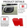 Inner Door Handle Bowl Panel Decoration Cover Trim Stickers for Ford Bronco 2025 2025 2025 Up Car Interior Mouldings Accessories