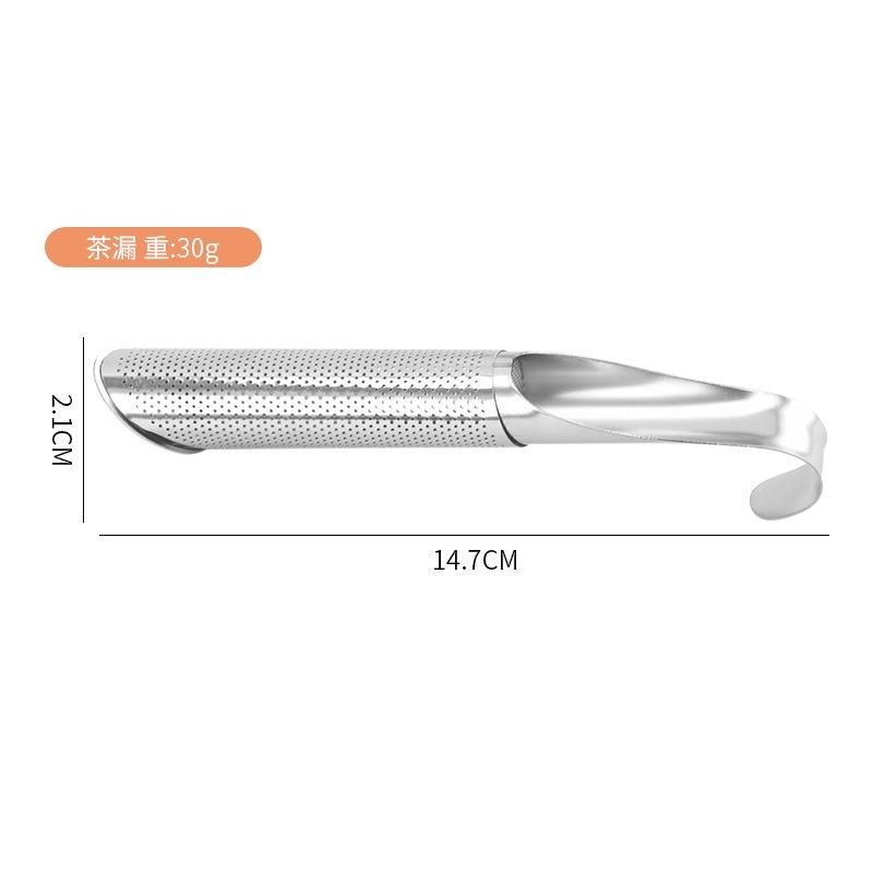 Stainless Steel Tea Strainer,Tea Filter, Creative Hanging Type Separator, Set Accessories