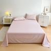 Cotton Polished Sheets Three-piece Set, Pure Cotton Student Dormitory Single Skin-friendly Sheets Three-piece Set
