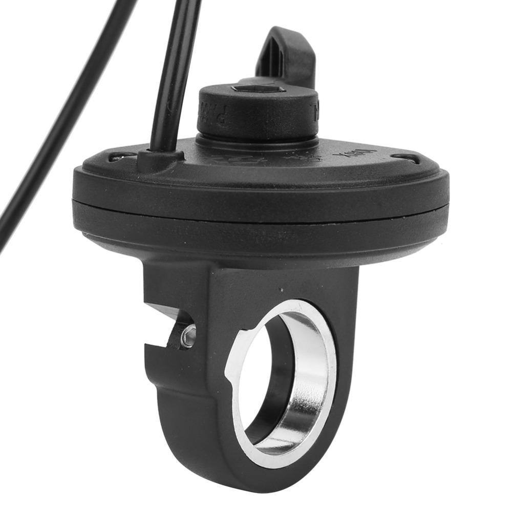 Left Hand EBike Thumb Throttle 3 Pin Connector Speed Governing Throttle  Electric Scooters