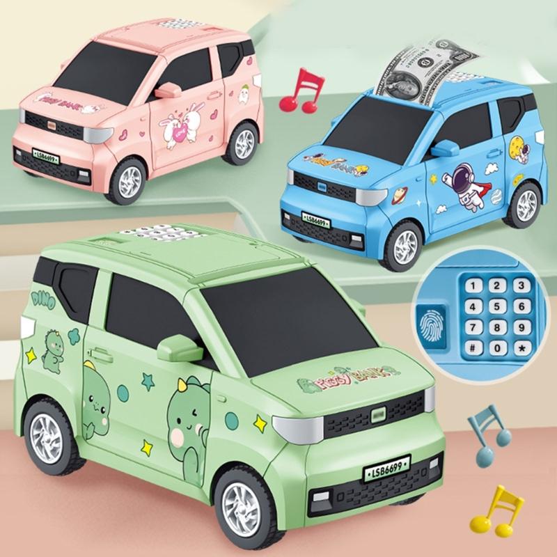 Electric Car Piggy Bank Coin Bank Organization Kindergarten Household Gift