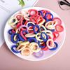 2.5cm Children's No-Damage Hair Ties, Seamless Scrunchies, Baby Headbands, Rubber Bands - Pack of 50