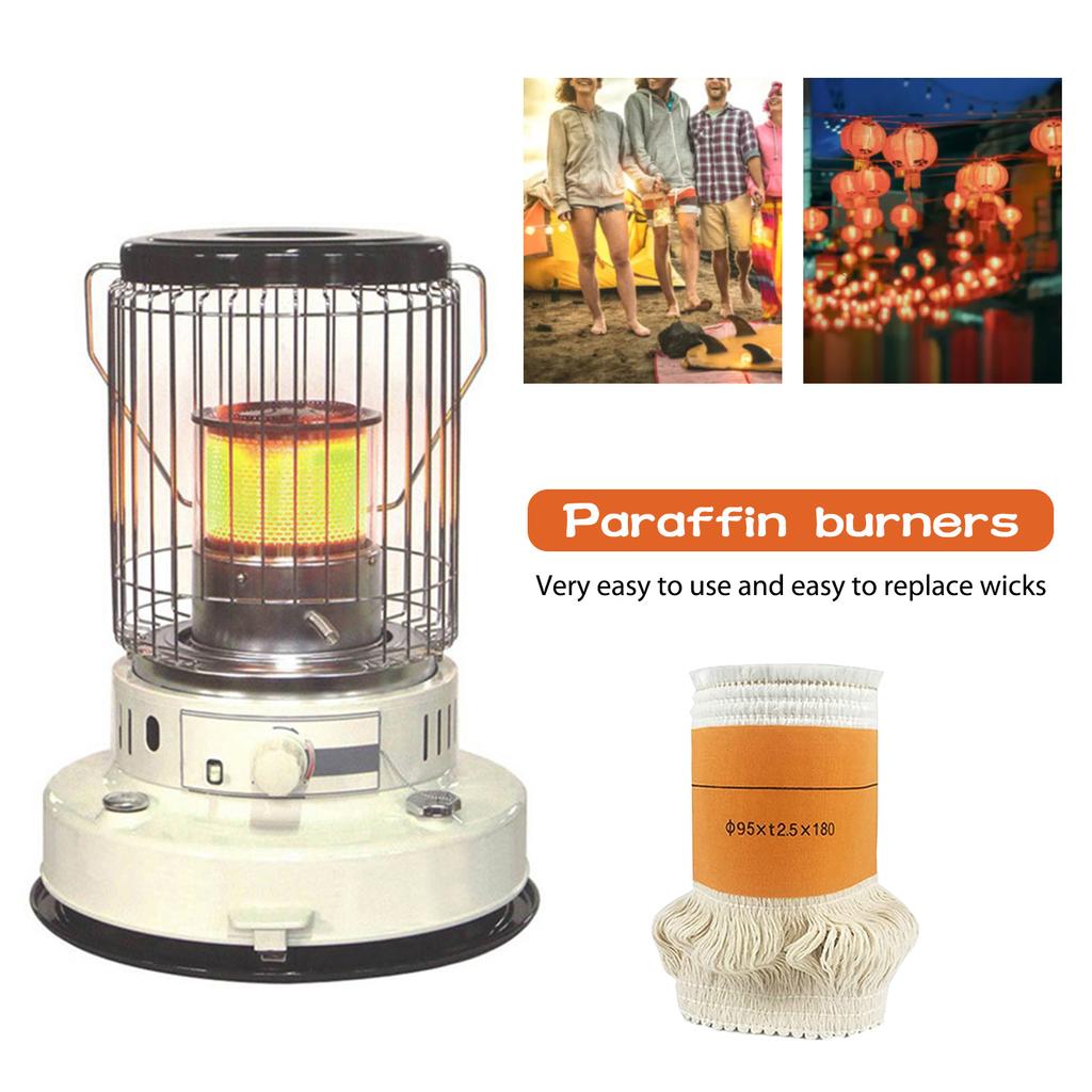Kerosene Light Core Multipurpose Replacement Lamp Wicks Burn-resistant Kerosene Stove Wick Oil Lamp Cores Accessories