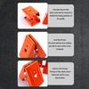 High Strength Sawhorse Brackets Tool Without Installation Slip Resistant Grip Open Frame For Precise Woodworking Alignment