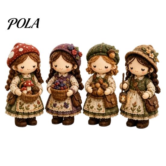 DIY Patchwork Kit Girl Kit, 3D Doll Sewing Craft Set with Pre-Cut Fabric Thread Needles, Cute for Home Decor Handmade Gift Starter