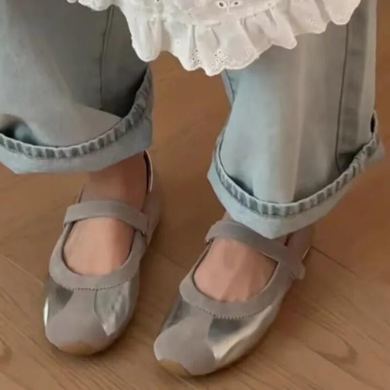Shoes Female 2025 New Shallow Women's Flats Casual Ballet Flats Best Seller Soft Bottom Comfortable Flat Shoes Zapatos